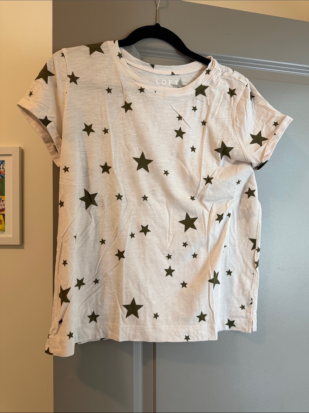 Loft Vintage Soft Star Tshirt Medium